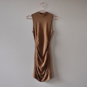 Express Ruched Sweater Dress